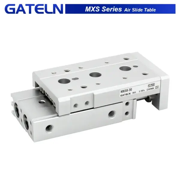 MXS Pneumatic Air Cylinder MXS6 MXS8 MXS12 MXS16 MXS20 MXS25-10/20/30/40/50/75/100/125/150mm Double Acting Air Slide Table