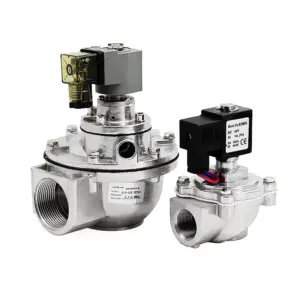 DMF-Z-20S/25/40/50J Right-Angle Bag Pneumatic Dust Collector DC24V Solenoid Valve Pulse Valve DMF-Z-20J DMF-Z-40S DMF-Z-62S
