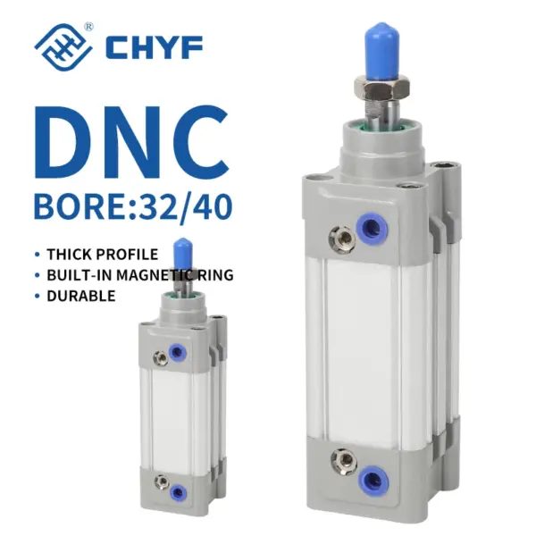 FESTO DNC-32-25-PPV-A DNC-40-25-PPV-A Pneumatic Cylinder, Double Acting Air Cylinder 32mm 40mm Bore, G1/8" G1/4" Port