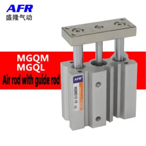 MGQM New thin cylinder with guide rod MGQM12-10 MGQM16-20 MGQM20-30 MGQM25-40 MGQM32-50 MGQM40-75 MGQM50-100 MGQM63-125 MGQM80