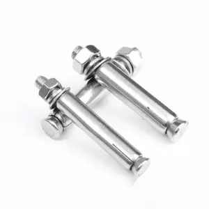 5/10PCS 304 Stainless Steel Expansion Screws M6 M8 M10 Wedge Anchors Screw Bolt for Cement Concrete Accessories