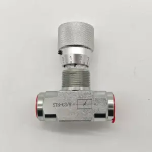 Brand New Flow Control Hydraulic Throttle Valve STB-G3/8