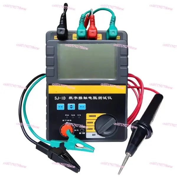 10000V High Voltage Electrical Tester Digital Insulation Resistance Meter Megohmmeter BC2303