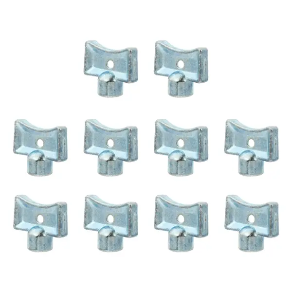 10Pcs Exhaust Valve Key Zinc Alloy Square Socket Key for Radiator Heating Bleed Wrench Plumbing Air Release Tool Handy Faucet