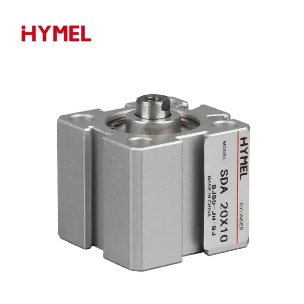 Pneumatic Cylinder SDA 12/16/20/25/32/40/50/63/80/100 Bore Series Double Acting 5-100mm Stroke Compact Thin Air Cylinders