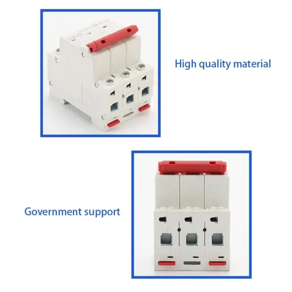 Miniature Circuit Breaker Reliable 3P DC1000V Solar Mini Circuit Breaker 10A/16A/32A/50A/63A DC Photovoltaic MCB