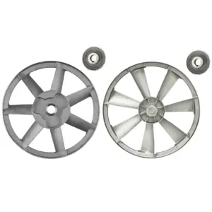 1set 265/300mm A-Type Pulley Triangle Belt Flywheel Pulley Motor Pulley For Air Compressors Pulley Assembly Single-Slot V-Belt