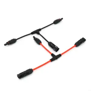 LXAF Solar Energy Systems Panels Branch Cable Connectors 30A 1000V 6mm² for Panels Linking