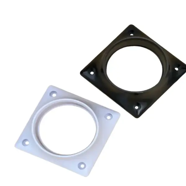 Connector for 50mm 75mm POM Flexible Smoke Exhaust for Soldering Smoke Extractor Welding Fume Arms with Square Round Hood
