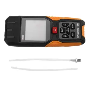 36.8Kpa Digital Manometer 11 Units Air Pressure Meter Differential Pressure Gauge Natural Gas Pressure Meter-AT64