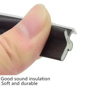 PU Foam Sound Proof Weather Draught Excluder Seal Door Window Gap Insulation V Type Strips for 8  Sizes to Choose