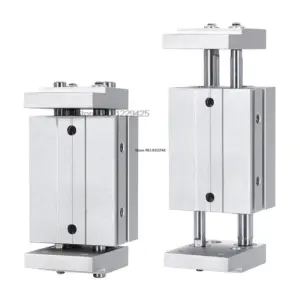 Air Cylinder HFT Series HFT10 HFT16 HFT20 HFT25 HFT32 Air Gripper Wide Style Pneumatic Cylinder Double Acting Cylinder