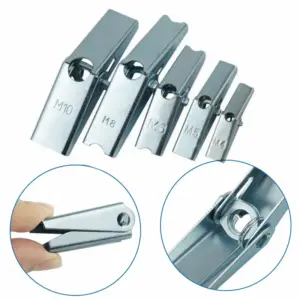 M4 M5 M6 M8 M10 Plasterboard Hollow Wall Cavity Wall Fixing Spring Toggle Anchor Ceiling Dry Wall Anchors No Bolt
