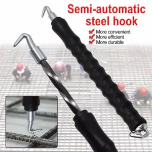 Rebar Tie Wire Twister Automatic Iron Hooks 12" Rebar Straight Hook 300mmm Tie Wire Fence Twister Automatic Hand Tools