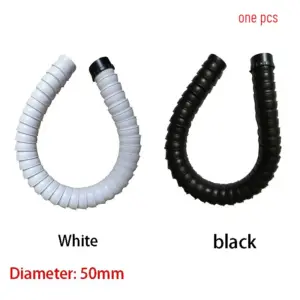Arms 50mm  0.8m-2m POM Flexible Smoke Exhaust Ventilator Pipe for soldering smoke extractor Welding Fume