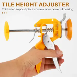 A76K 2Pcs Tile Leveling System Leveler Wall Tile Paving Locator Tool Clip Floor Installation Tile Alignment Tools
