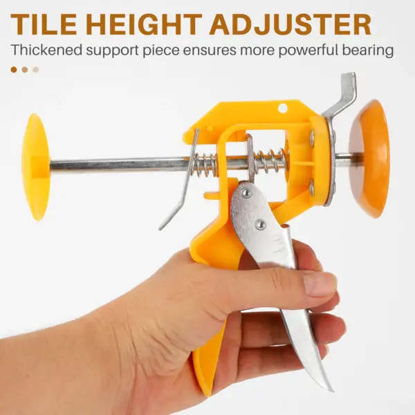A76K 2Pcs Tile Leveling System Leveler Wall Tile Paving Locator Tool Clip Floor Installation Tile Alignment Tools
