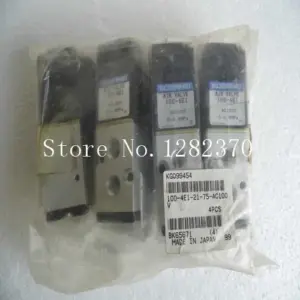 [SA] new original authentic KOGANEI solenoid valve 100-4E1 AC100V spot --2PCS/LOT