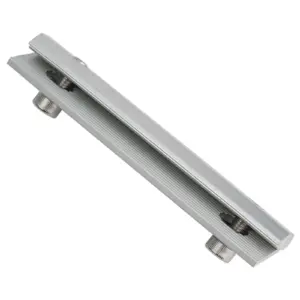 Solar Panel Mounting Set Photovoltaic Mounting Rail Connector 150mm For Solar Systems Aluminium Profile PV Module Mounting Rail
