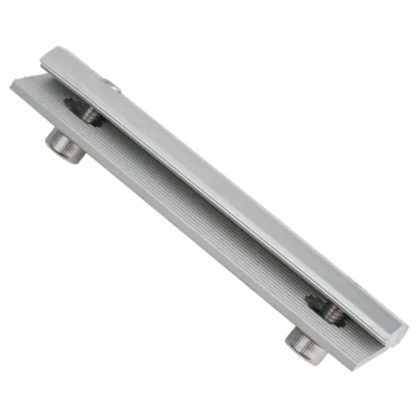 Solar Panel Mounting Set Photovoltaic Mounting Rail Connector 150mm For Solar Systems Aluminium Profile PV Module Mounting Rail