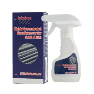 120ml Powerful Rust Remover Quick-Acting Agent for Auto Wheel Hub & Exhaust Pipe Rust Removal & Care Car Clean Tool