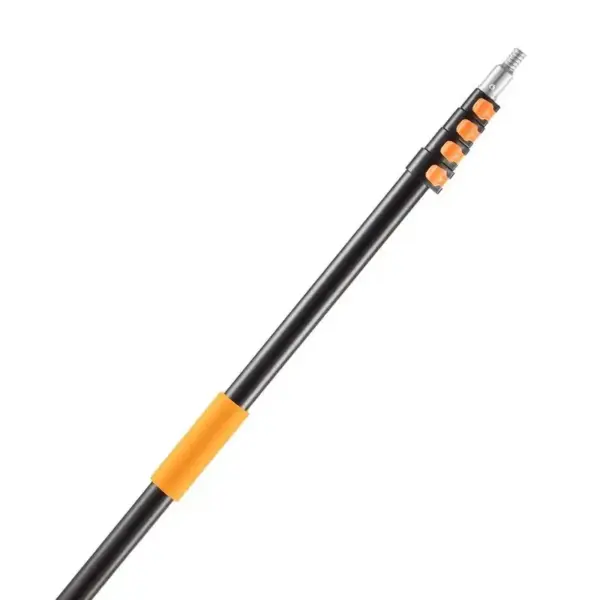 Telescopic Extension Pole, 4.66-19 FT Multi-Purpose Extendable Pole, Sturdy Aluminum Alloy Paint Pole Extension with Flip-Lock Design, High Reach Roller Stick for Painting, Dusting and Cleaning