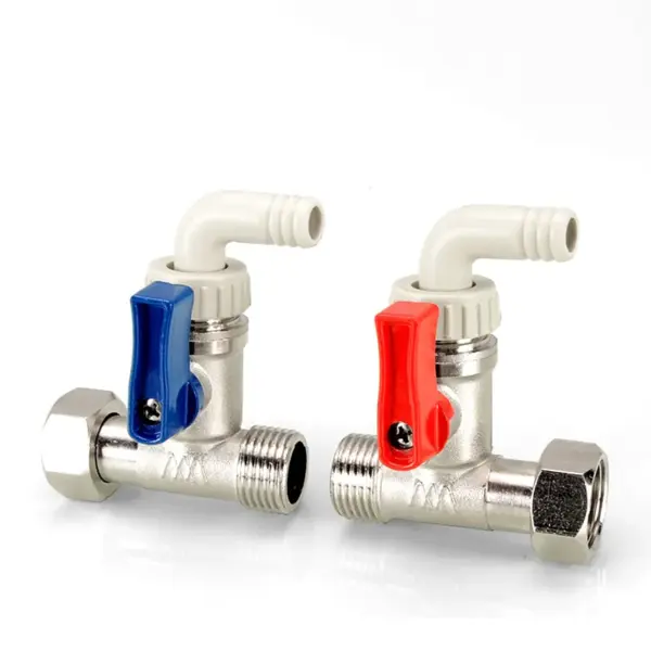 Water Heater Safety Valve Drain Valve 1/2"Male Female Jointor Union Fittings Air Dirt Drainage Pressure Relief Ball Valve Switch